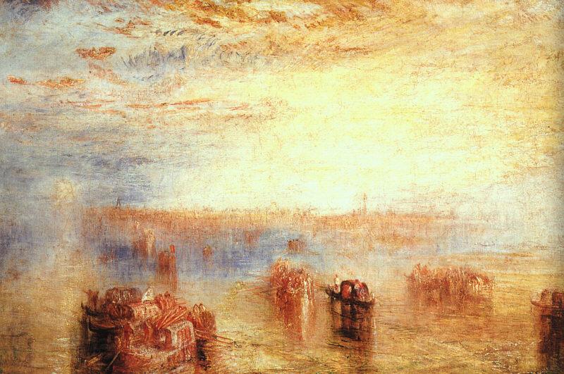Joseph Mallord William Turner Approach to Venice France oil painting art